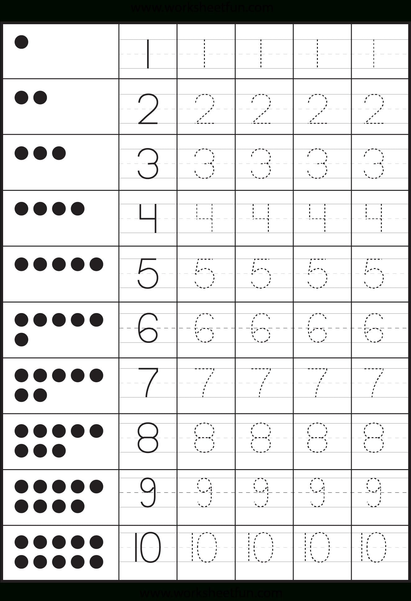 Blank 80+ Writing Numbers 1-25 Worksheet 88