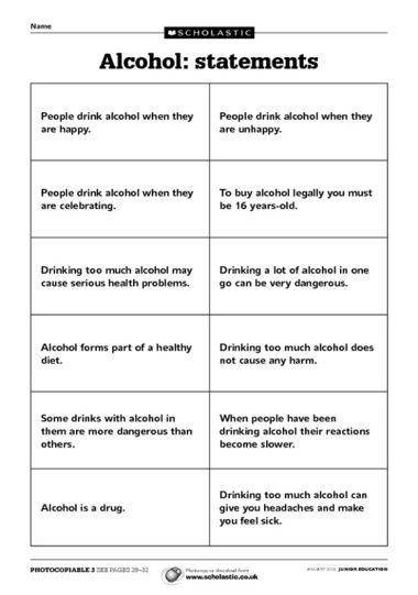 Interactive 60+ Worksheets For Substance Abuse 6