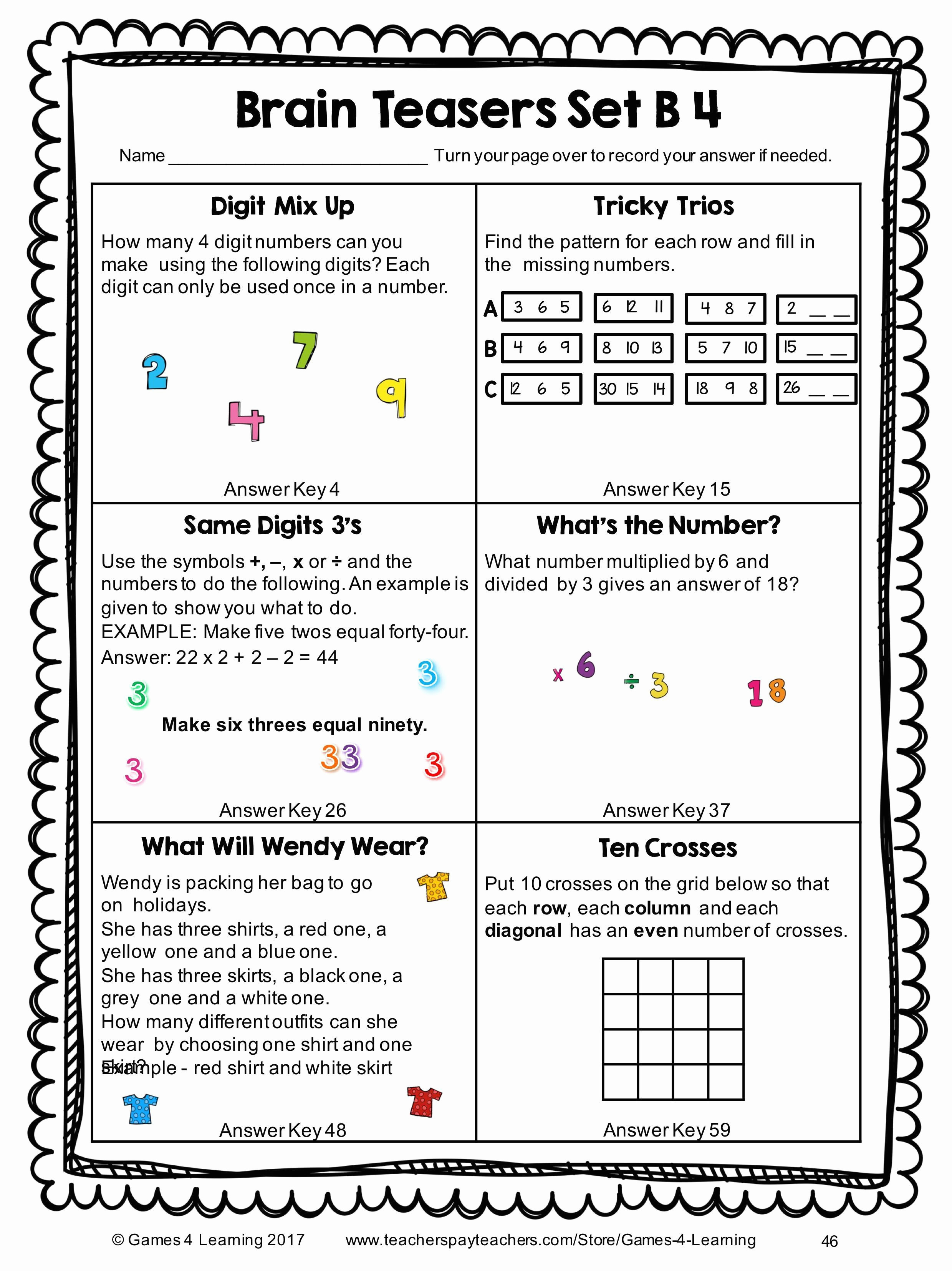 Interactive Worksheets For Sixth Graders 11