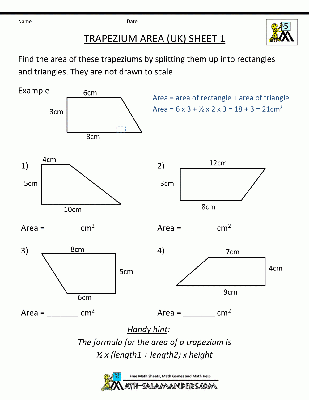 Interactive Worksheets For Sixth Graders 55