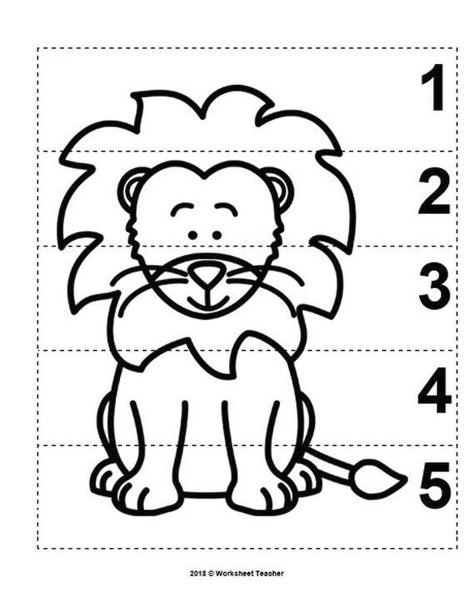 Printable Zoo Animals Worksheets Pdf 10