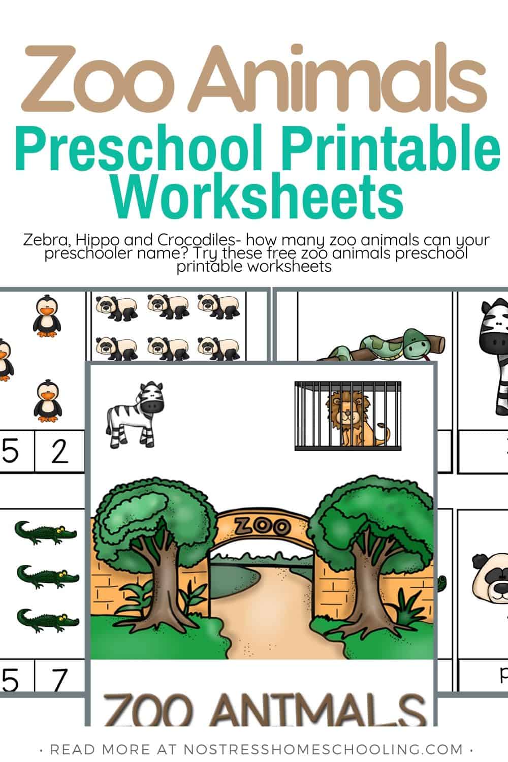 Printable Zoo Animals Worksheets Pdf 47