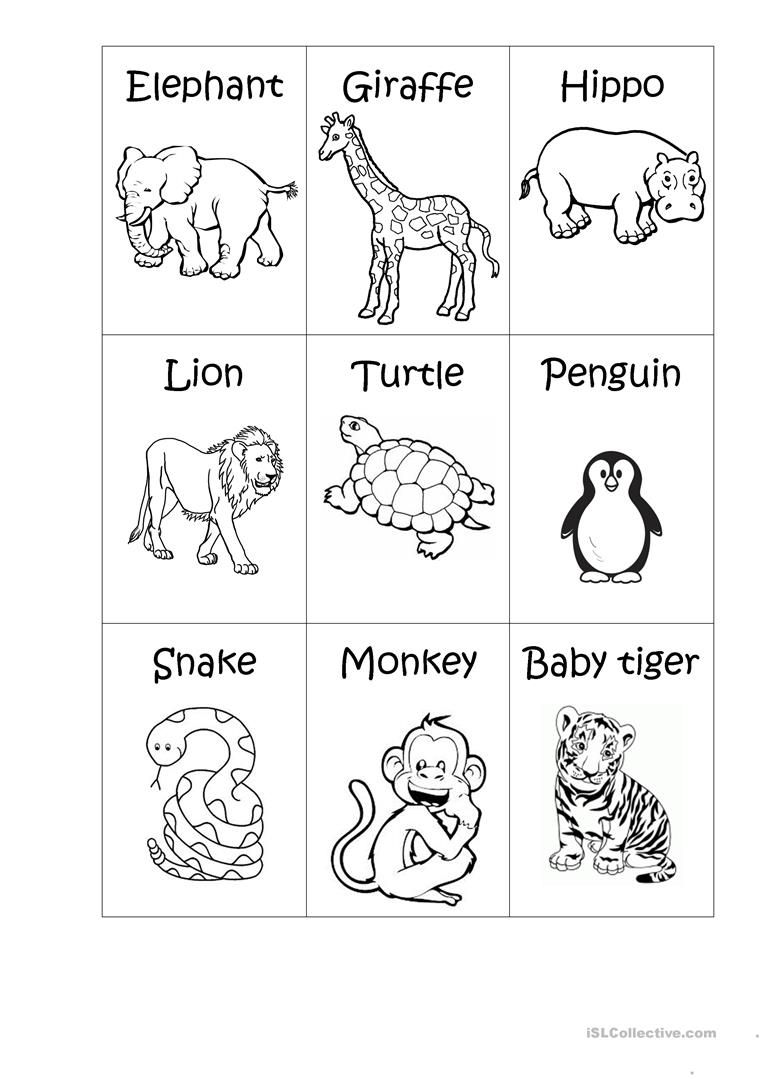 Printable Zoo Worksheets For Preschool 20