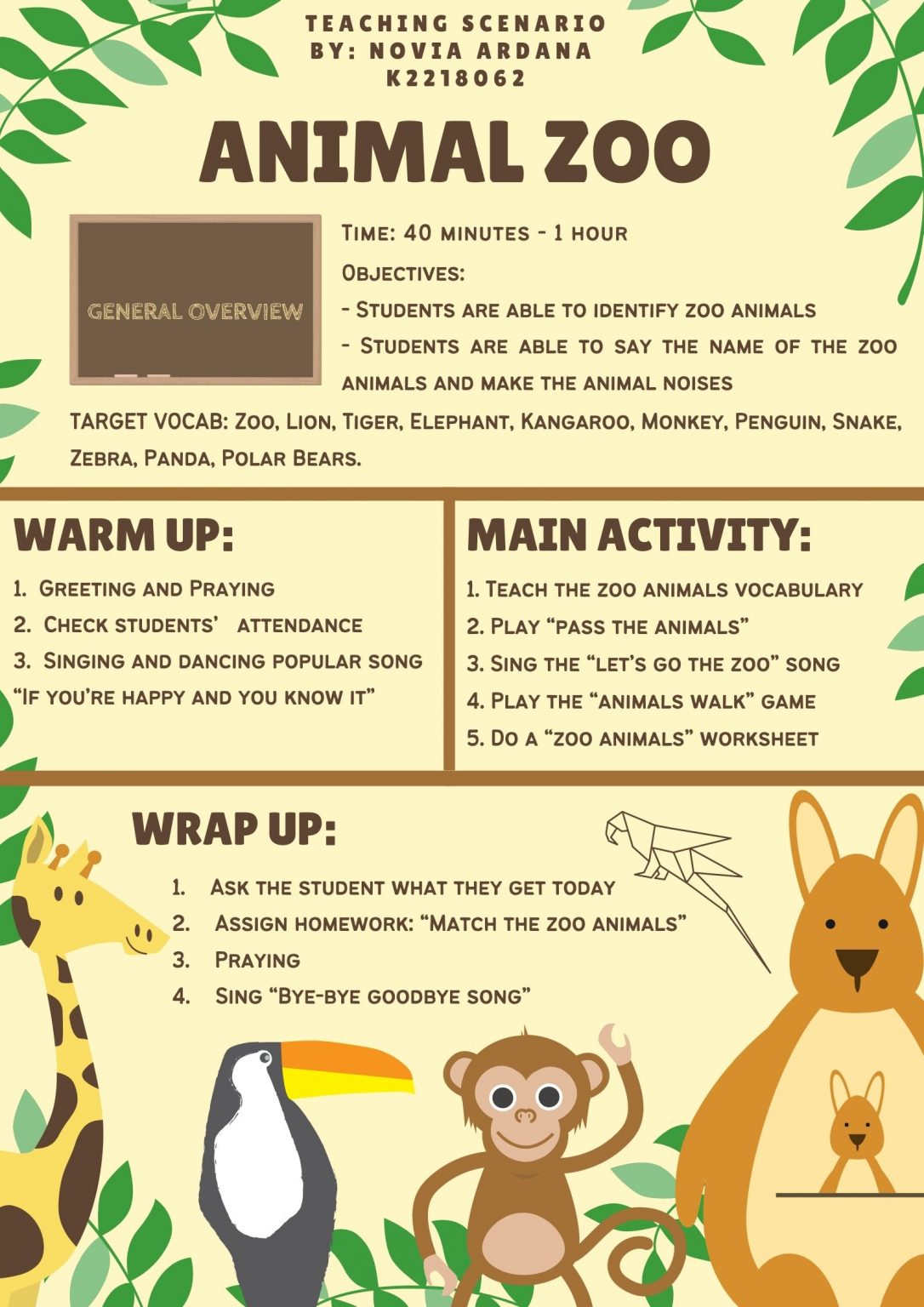 Printable Zoo Worksheets For Preschool 26