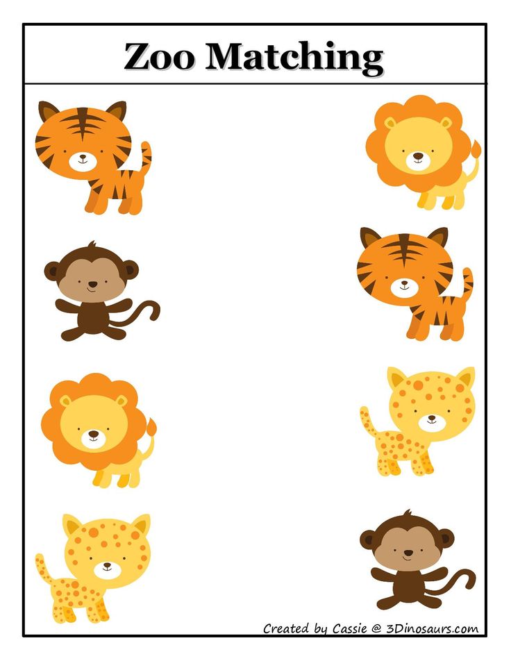 Printable Zoo Worksheets For Preschool 35