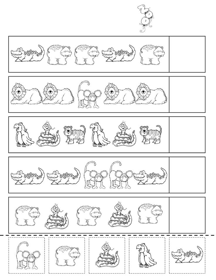 Printable Zoo Worksheets For Preschool 51