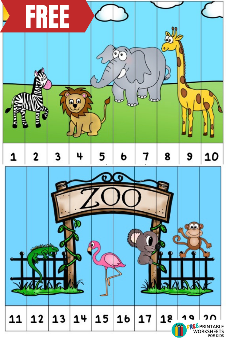 Printable Zoo Worksheets For Preschool 71