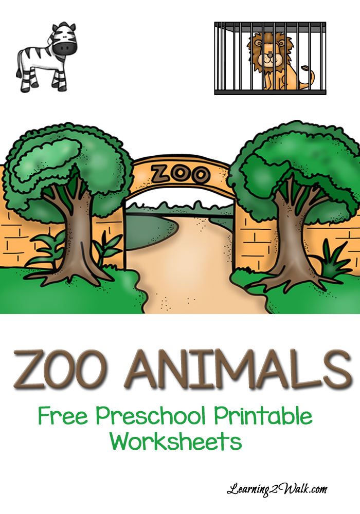 Printable Zoo Worksheets For Preschool 72