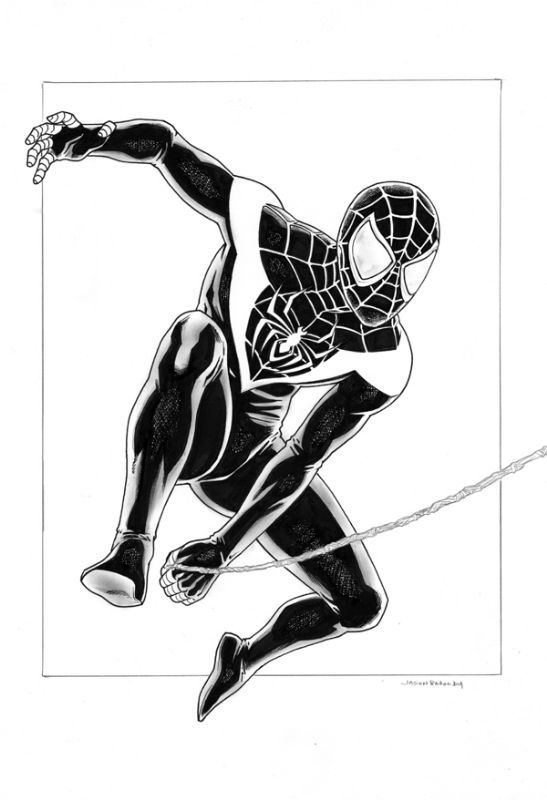 45 Miles Morales Color Pages 25