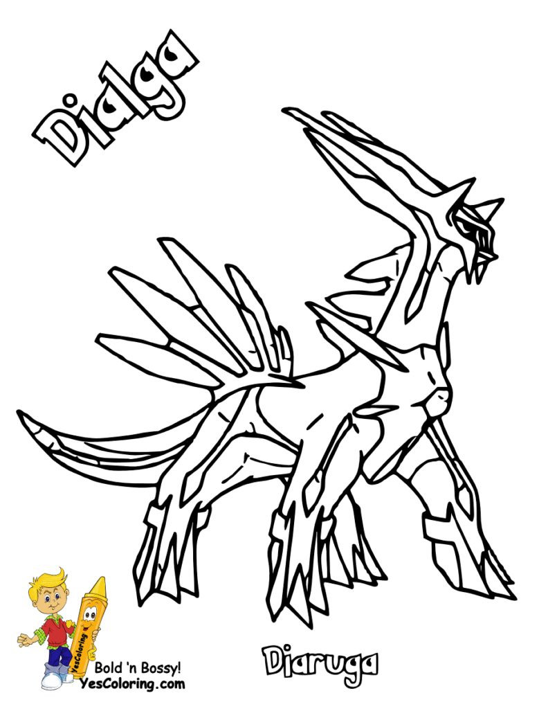 50 Arceus Pokemon Coloring Page 44