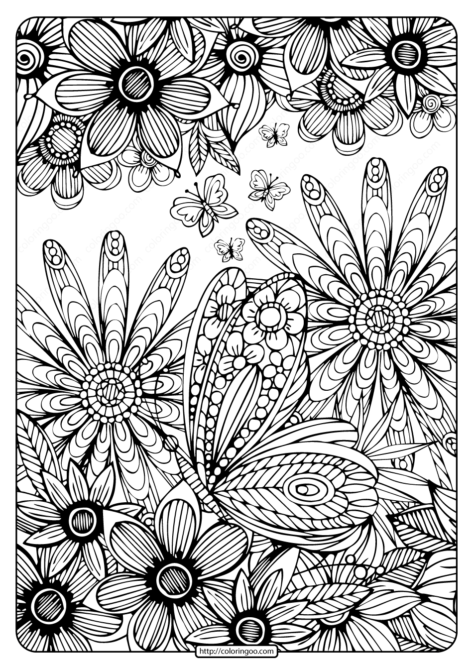 55 Adult Coloring Pages Online 45