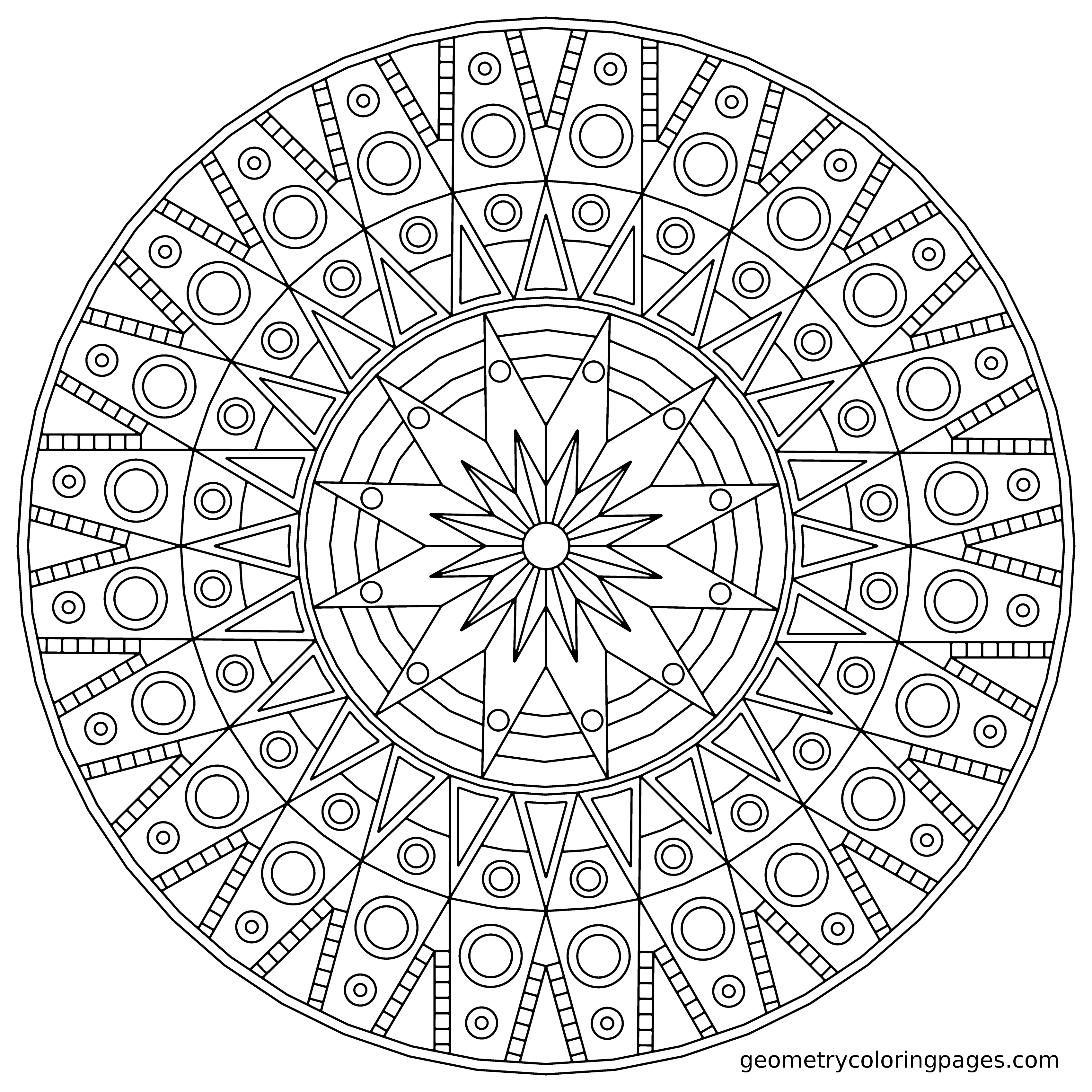 55 Coloring Mandalas Free Printable 21