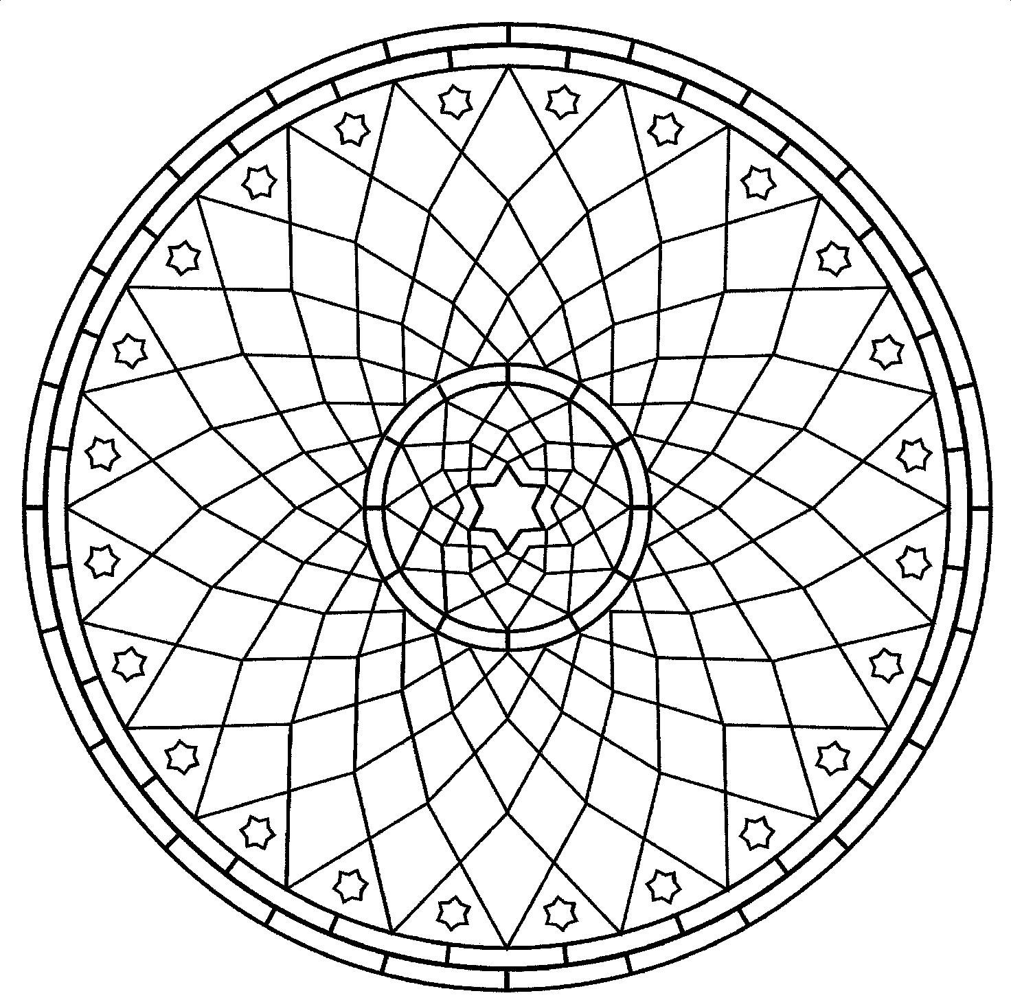 55 Coloring Mandalas Free Printable 24