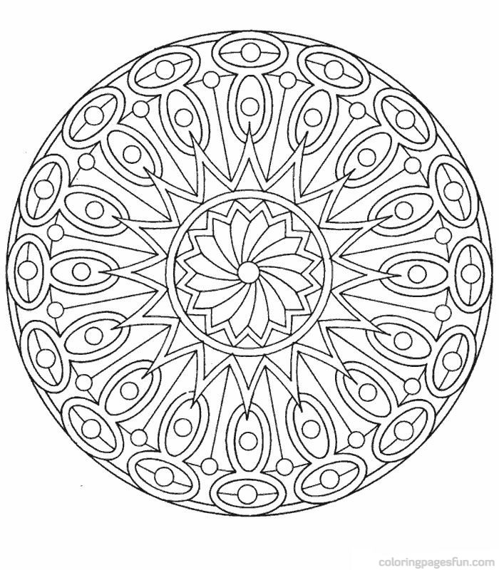 55 Coloring Mandalas Free Printable 44