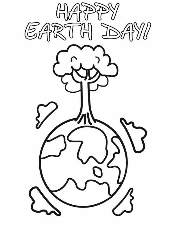 55 Earth Day Coloring Sheet 22