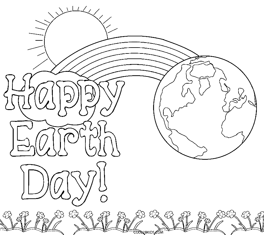 55 Earth Day Coloring Sheet 30