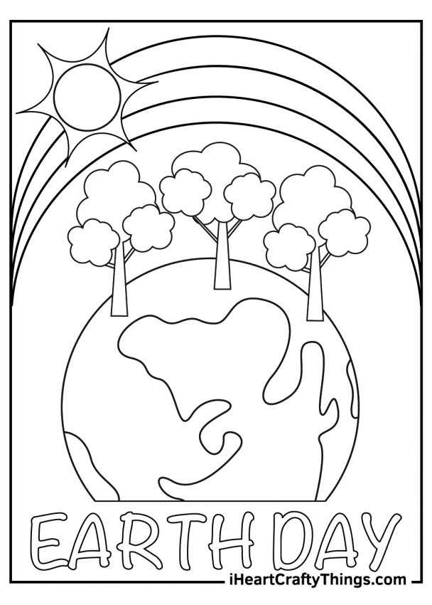 55 Earth Day Coloring Sheet 58