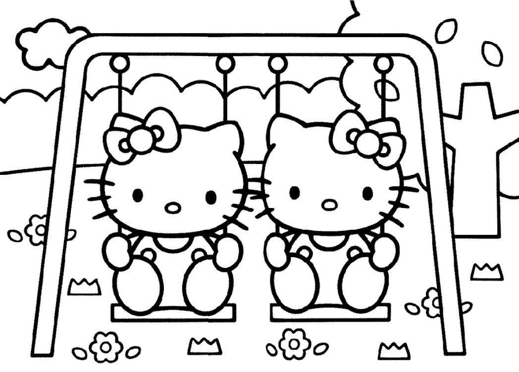 56 Color Pages Hello Kitty Printables 13