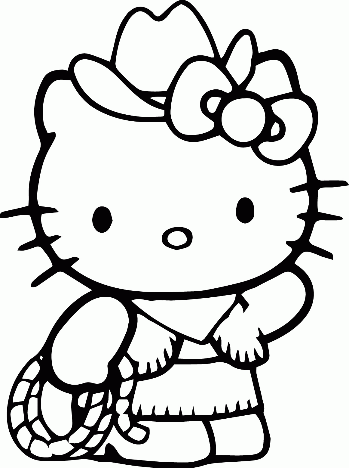 56 Color Pages Hello Kitty Printables 31