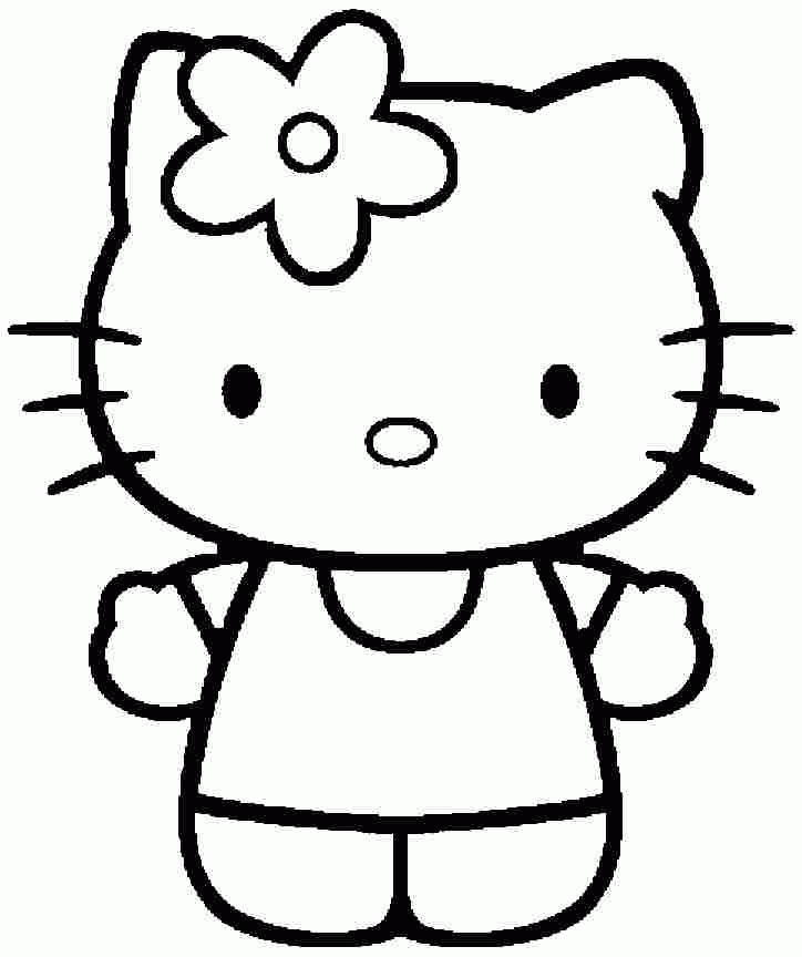 56 Color Pages Hello Kitty Printables 37