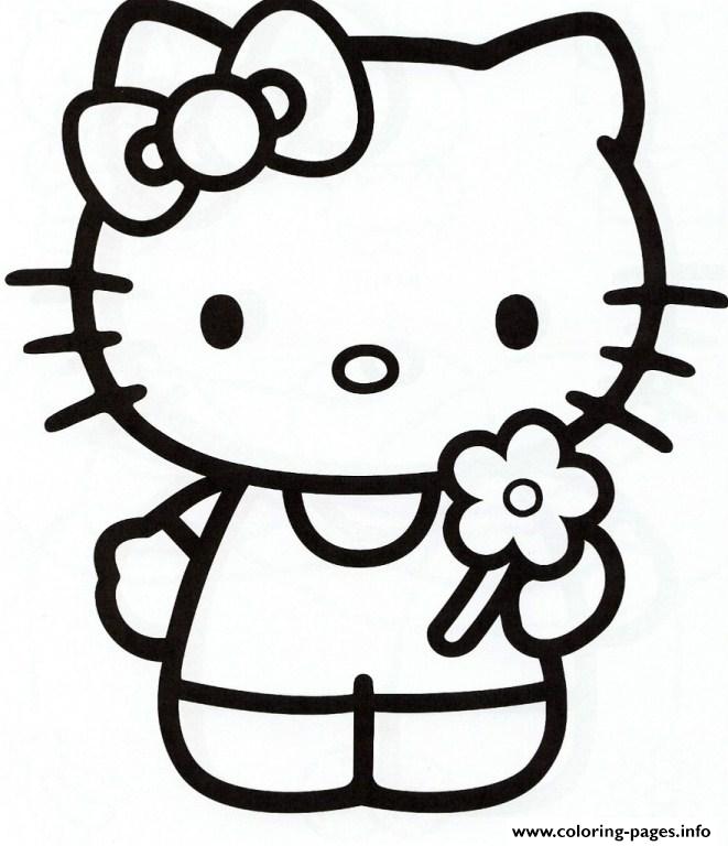 56 Color Pages Hello Kitty Printables 63