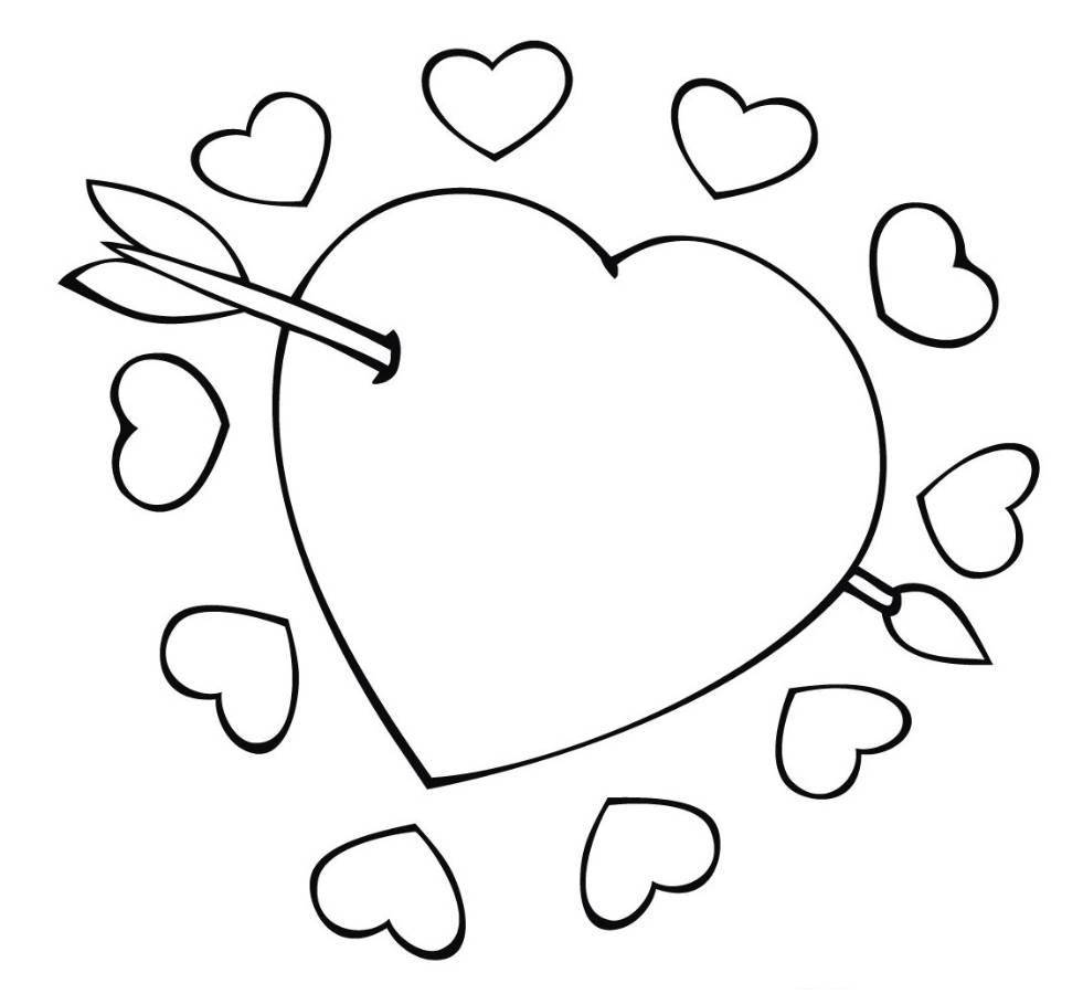 61 Heart Free Coloring Pages 56