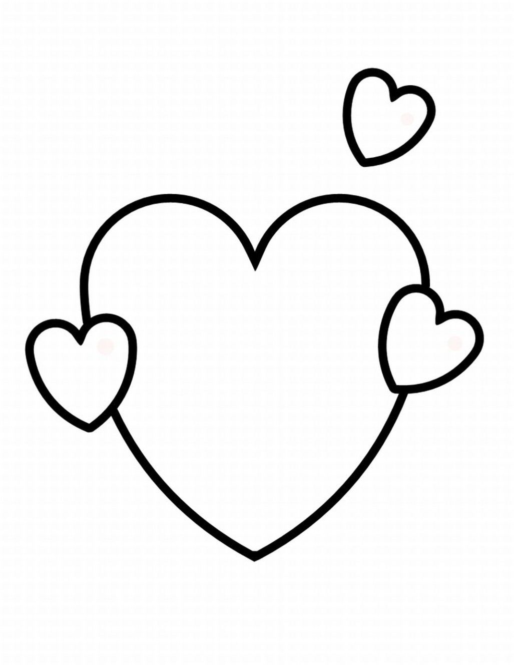 61 Heart Free Coloring Pages 58