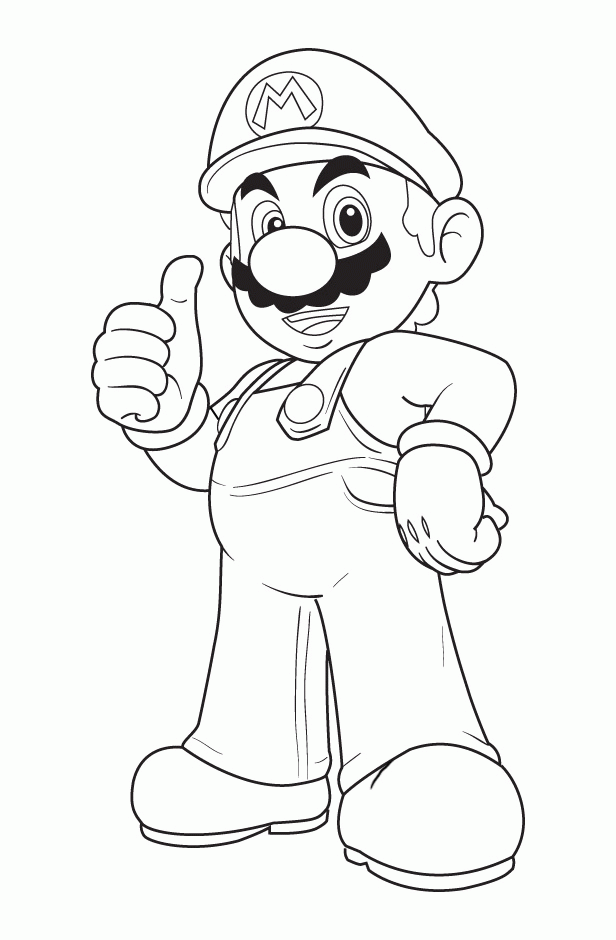 61 Mario Coloring Pages Pdf 10