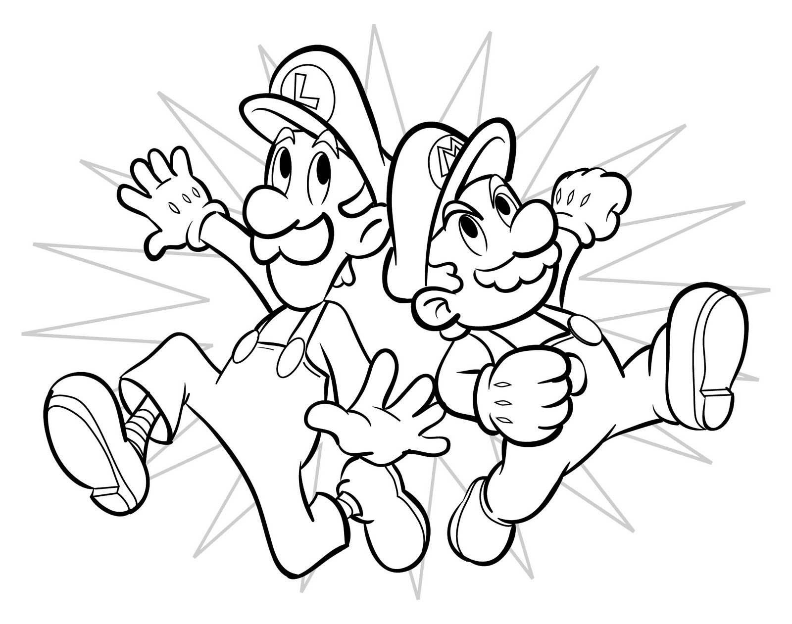 61 Mario Coloring Pages Pdf 11