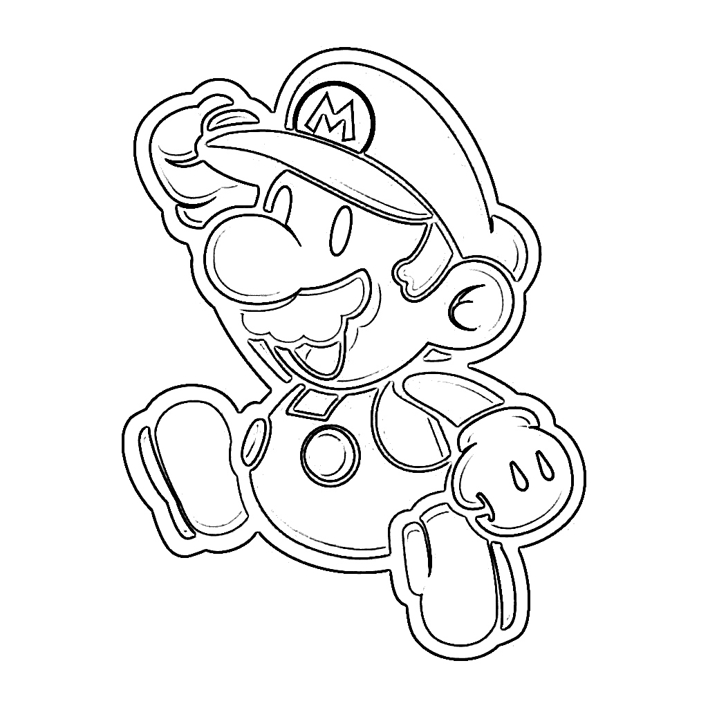 61 Mario Coloring Pages Pdf 21