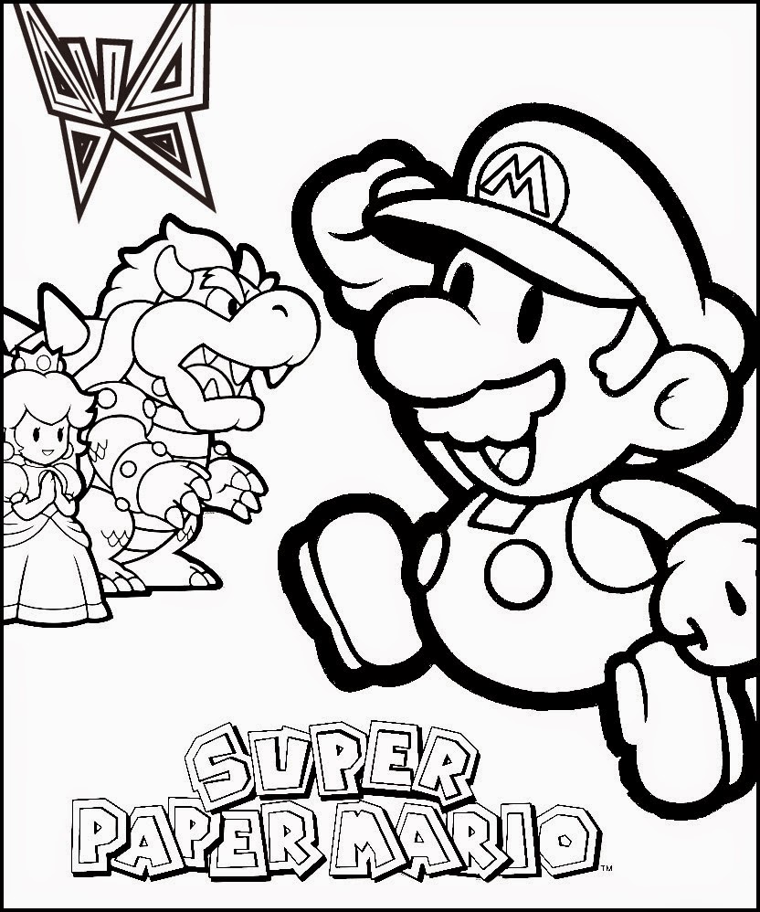 61 Mario Coloring Pages Pdf 28