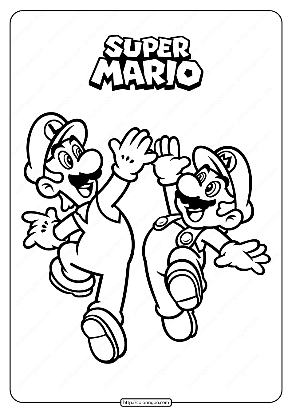 61 Mario Coloring Pages Pdf 31