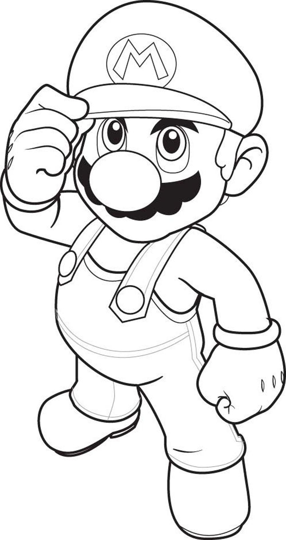 61 Mario Coloring Pages Pdf 32