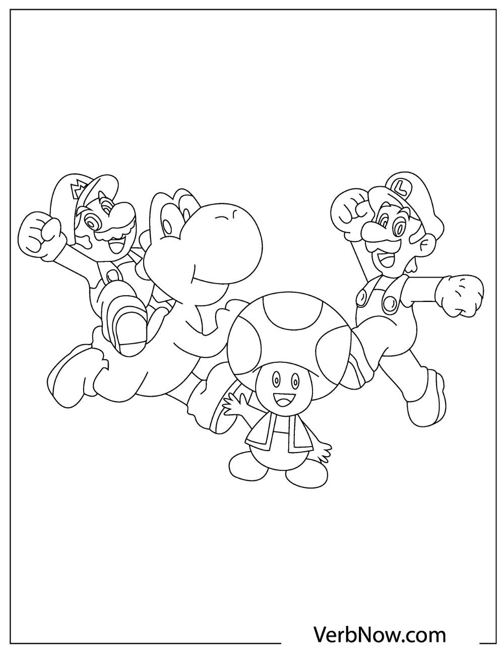 61 Mario Coloring Pages Pdf 41