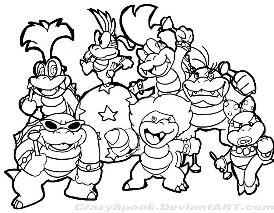 61 Mario Coloring Pages Pdf 53