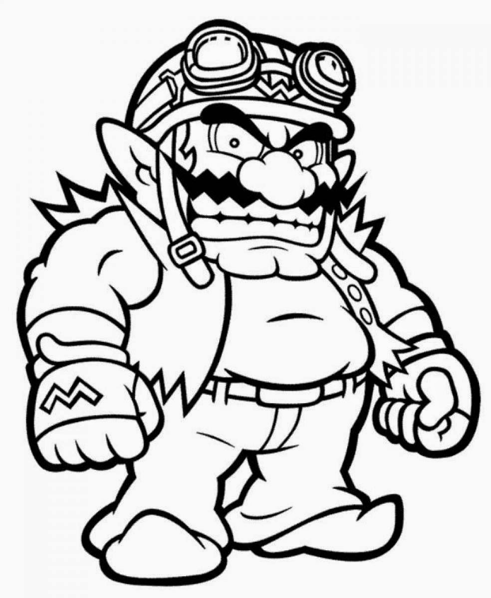 61 Mario Coloring Pages Pdf 57