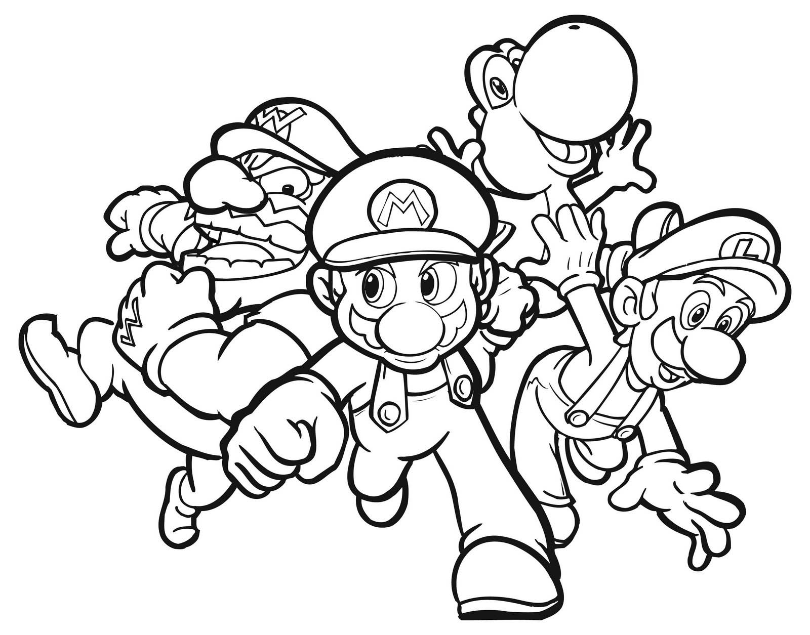 61 Mario Coloring Pages Pdf 58