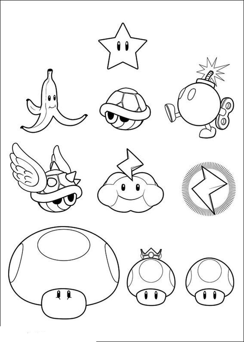 61 Mario Coloring Pages Pdf 60