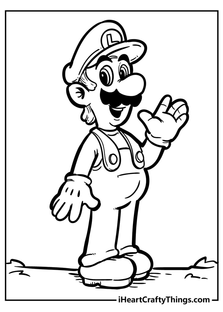 61 Mario Coloring Pages Pdf 62