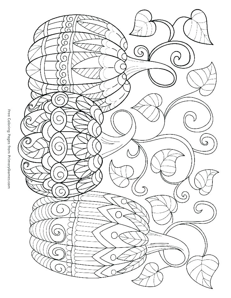 45 Adult Fall Coloring Sheets 36