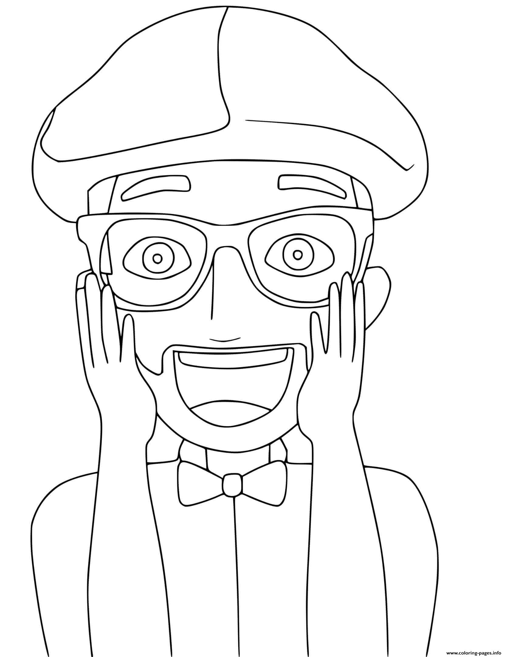 55 Blippi And Meekah Coloring Pages 33