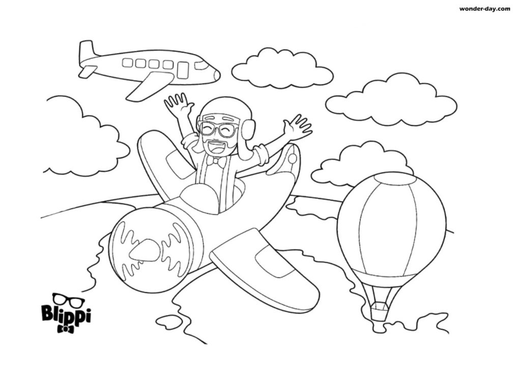 55 Blippi And Meekah Coloring Pages 70