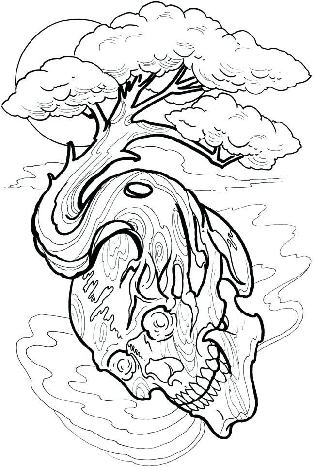 55 Coloring Pages For Tattoos 58