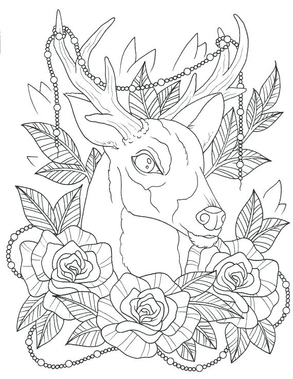 55 Coloring Pages For Tattoos 60