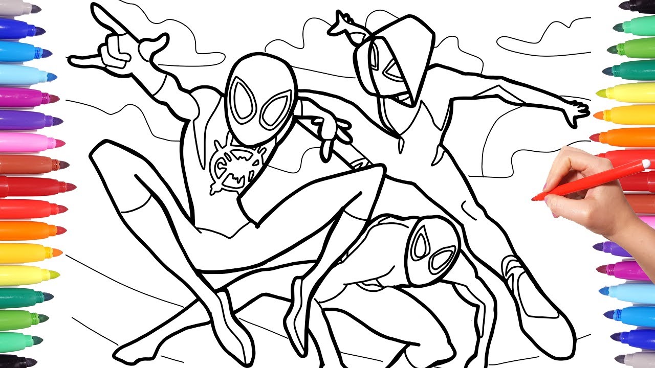 55 Gwen Stacy Coloring Page 17