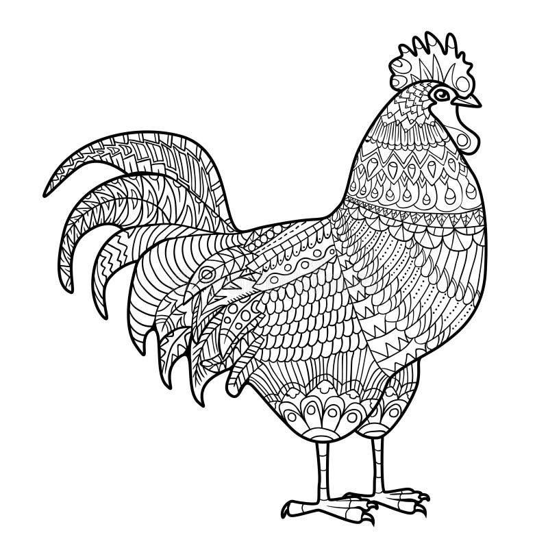 55 Realistic Chicken Coloring Pages 50