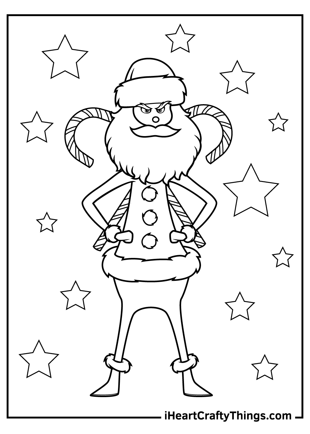 90 Printable Grinch And Max Coloring Pages 45