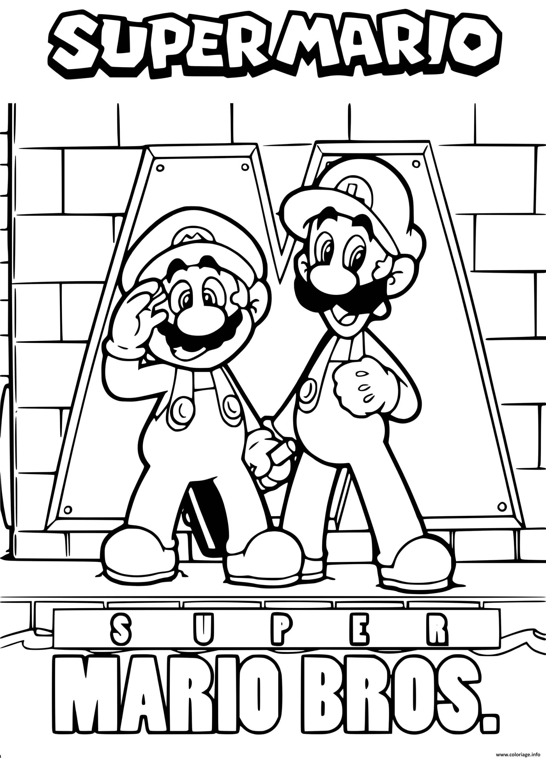 60 Printable Free Luigi Coloring Pages 59