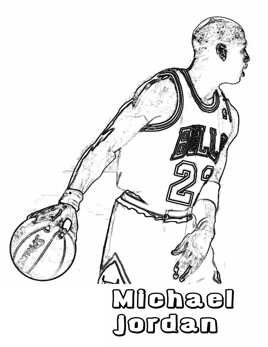 60 Printable Michael Jordan Coloring Pages 40