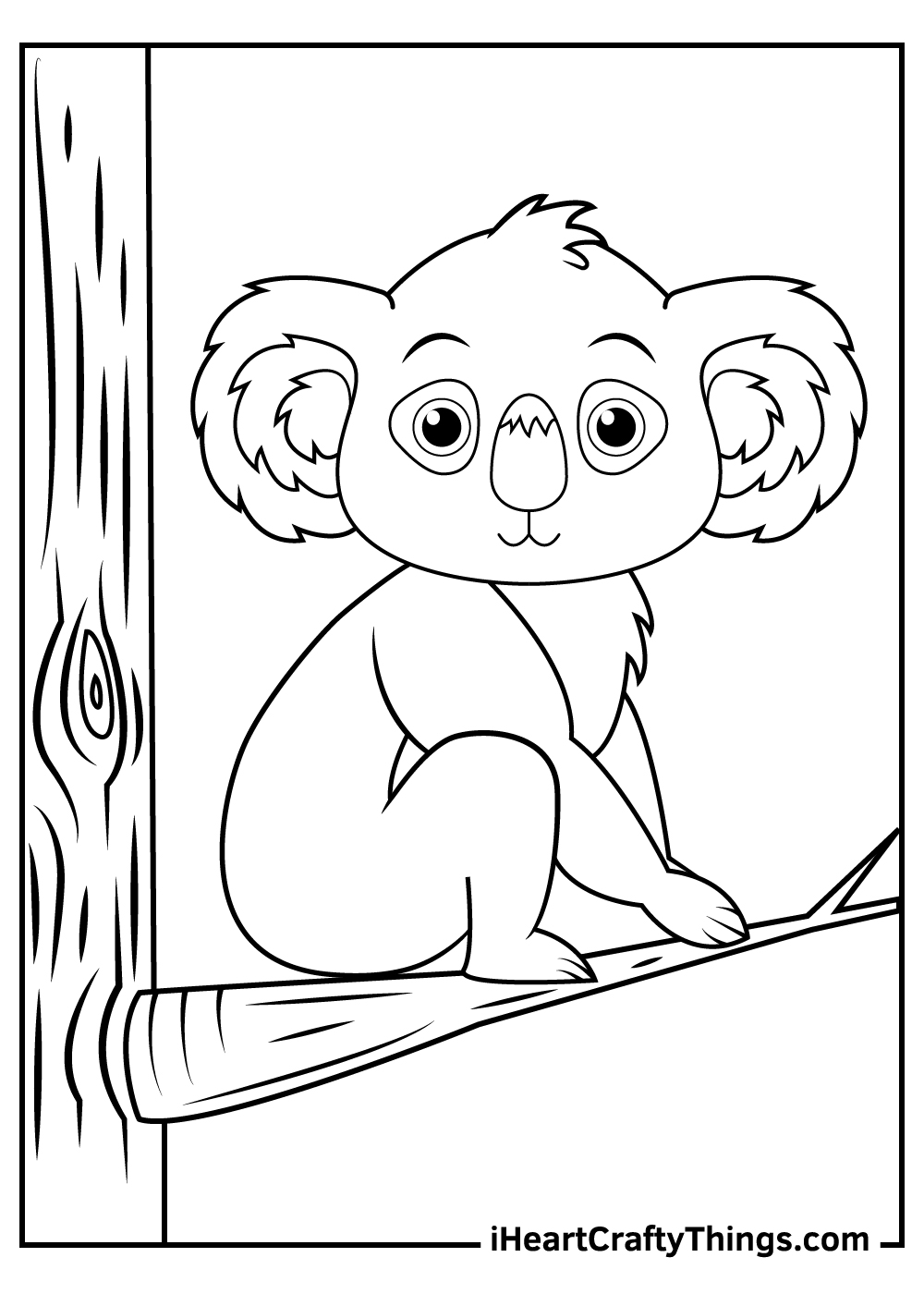 Get 85 Koala Coloring Pages Printable Ideas 2